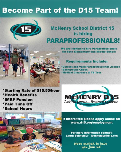 Paraprofessionals Information