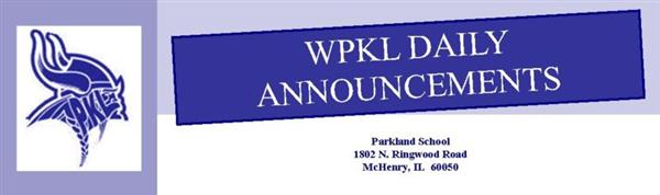 announcements 
