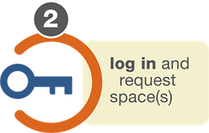 Login and Request Space