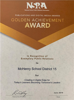 NSPRA Award