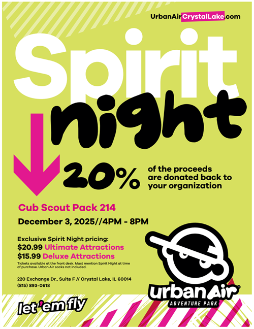 Urban Air Spirit Night